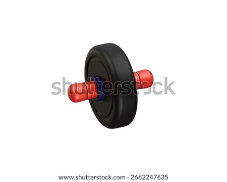  abs wheel icon 3d illustration render