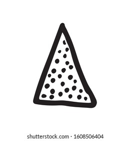 Absctract nordic design mountain for decoration interior, print posters, greating card, bussines banner, wrapping in modern scandinavian style in vector