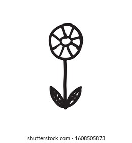 Absctract nordic design of tree for decoration interior, print posters, greating card, bussines banner, wrapping in modern scandinavian style in vector