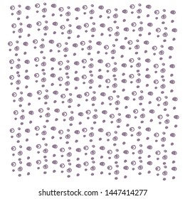 Absctract nordic trandy pattern with dots for decoration interior, print posters, greating card, bussines banner, wrapping in modern scandinavian style in vector.