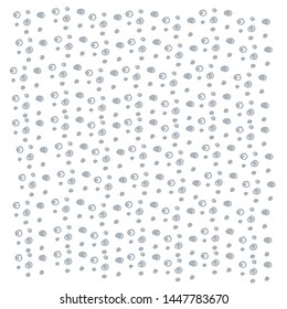 Absctract nordic trandy pattern with dots for decoration interior, print posters, greating card, bussines banner, wrapping in modern scandinavian style in vector.