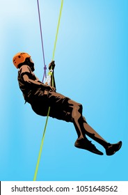 Abseil Stock Vectors, Images & Vector Art | Shutterstock