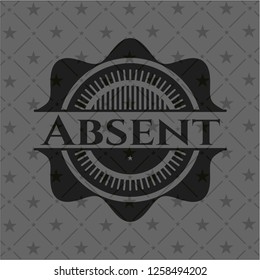 Absent dark emblem