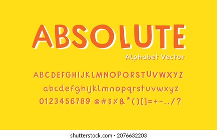  Absolute is a casual handwritten vector font, with a natural and unique flow. It will give a friendly and fresh look to each of your designs!