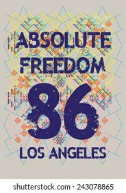 absolute freedom vector art