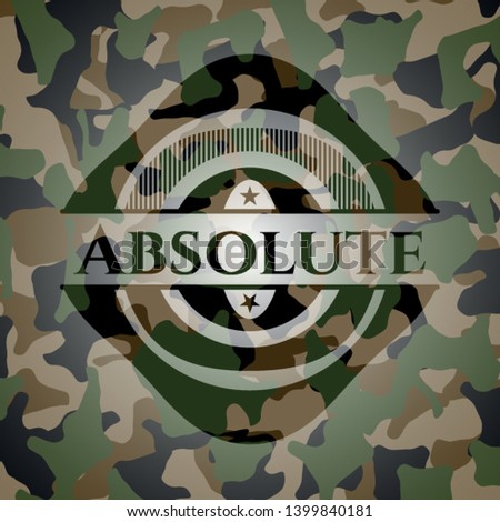 Absolute on camouflaged texture. Vector Illustration. Detailed.