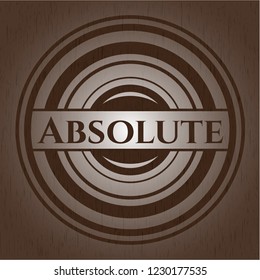 Absolute wood emblem