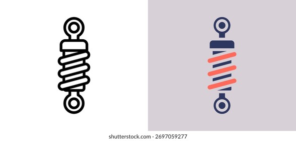 Ícone de absorvedor branco Ilustração de vetor