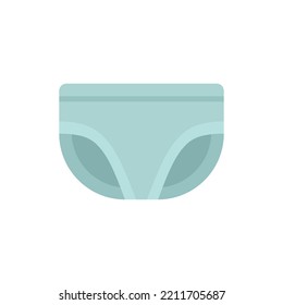Absorbing diaper icon. Flat illustration of Absorbing diaper vector icon isolated on white background