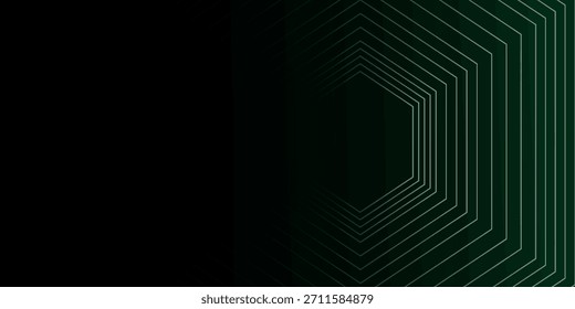 Túnel de absorção sobre fundo preto. Ilusão abstrata hipnótica. Portal 3D abstrato. renderização 3d. eps10