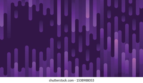absract modern vertical line rounded design background purple color