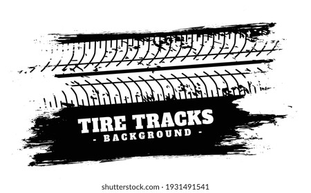 absract vehicle tire track impression background