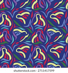 Antecedentes abstractos. Ilustración dibujada a mano.