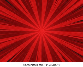 Abstack Background Cartoon Style. BigBamm or Sunlight.
