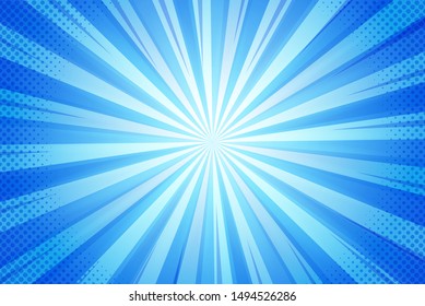 Abstack Background Cartoon Style. BigBamm or Sunlight.