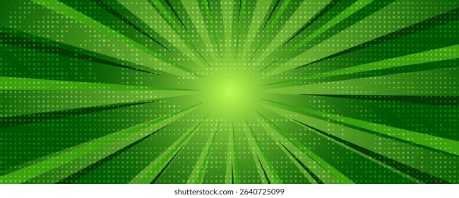 Abstack Background Cartoon Style. BigBamm or Sunlight