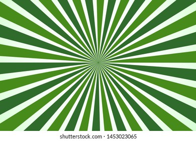 Abstack Green Background Cartoon Style. BigBamm or Sunlight.