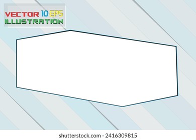 Abstact blue lines vector background. Overlap layers on black background with free space for your design	