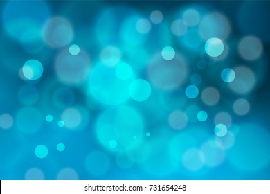 Abstact bokeh circles