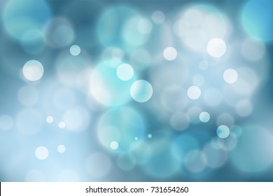 Abstact bokeh circles