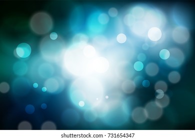 Abstact bokeh circles