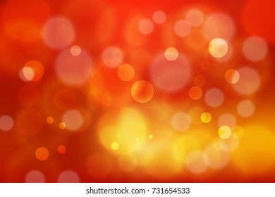 Abstact bokeh circles