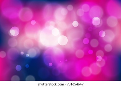 Abstact bokeh circles