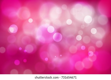 Abstact bokeh circles