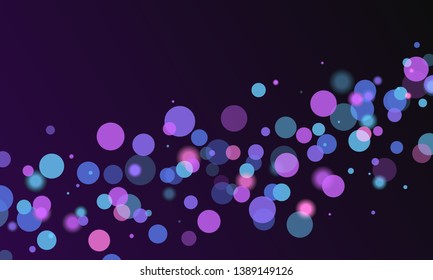 Abstact bokeh on gradient background use for backdrop of presentation, poster or landling page