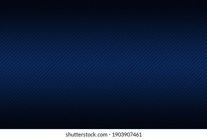 Abstact Bright Black And Blue Background With Diagonal Lines. Simple Vector Illustration