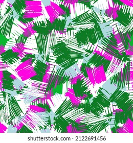 Une brosse abstraite brosse un motif harmonieux. Cross Hatching. Fond d'écran urbain. Arrière-plan grunge. Conception pour tissu, impression textile, surface, emballage, couverture, carte de voeux. Illustration vectorielle créative