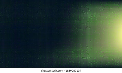 Abstact Dark Green Technology Background,Digital and Connection Concept design,Vector illustration.