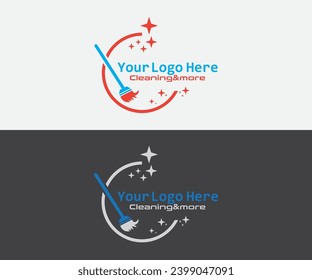 abstact free cleaner logo vector 