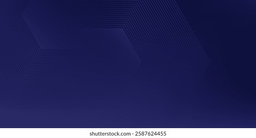 Abstact gradient lines hexagon pattern. Futuristic technology concept design abstract modern