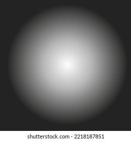 Abstact gradient radial gray background. Modern design for mobile application and other
