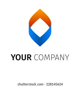 Abstact Infinite loop Logo template.