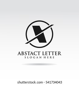 Abstact Letter X Logo Template. Vector Illustrator Eps.10