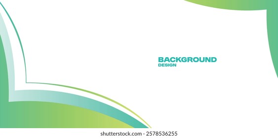 Abstact Modern Gradient Green Yellow Background Vector Illustration, offering a sleek and professional look for digital designs