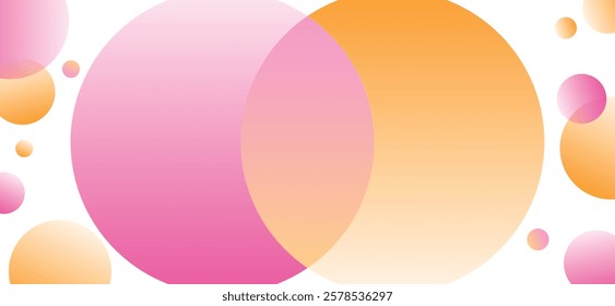 Abstact Modern Gradient Orange Purple White Background Vector Illustration
