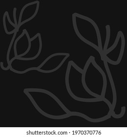 Abstact natural Banner background with black color