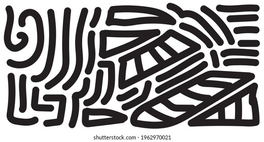 Abstact pattern design vector illustration