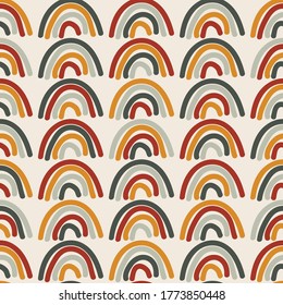 Abstact Regenbogen Vintage nahtlose Muster Design. Feminine Stoffe, Scrapbooking, Tapete, Geschenkpackung. Oberflächenmuster-Design