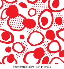 Abstact seamless pattern. Dot texture. Dotted ornament.