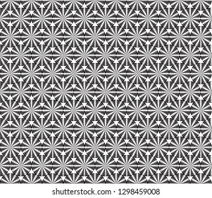 Abstact seamless pattern. Dotted line swirl texture. Dot ornament in ethnic oriental style