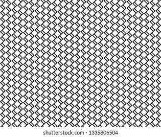 Abstact seamless pattern. Monochrome texture.Diagonal line ornament. Black and white background