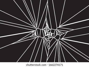 Abstact voronoi design background or wallpaperbackdrop, vector eps