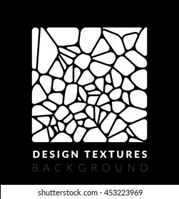 Abstact voronoi design vector background