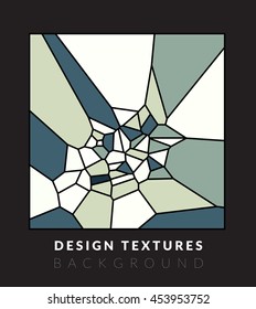 Abstact voronoi design vector background