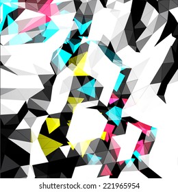 Fondo del vector colorido abstracto