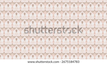 Abstarct background Cute scandinavian style ethnic seamless pattern.